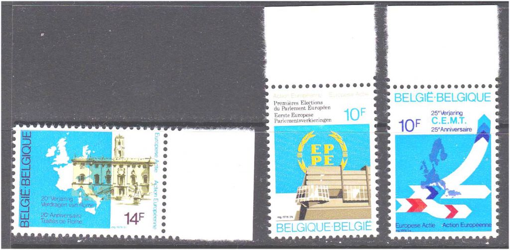 Бельгия    MNH   3  марки - фото фото фото 0