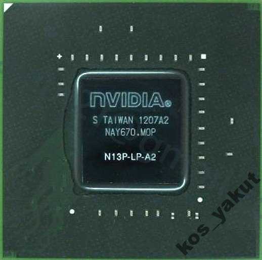 чип BGA nVidia GeForce GT640M LE N13P-LP-A2 2013+ - фото фото фото 0