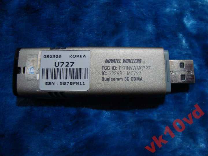 3G CDMA USB модем Novatel U727 Peoplenet - фото фото фото 1