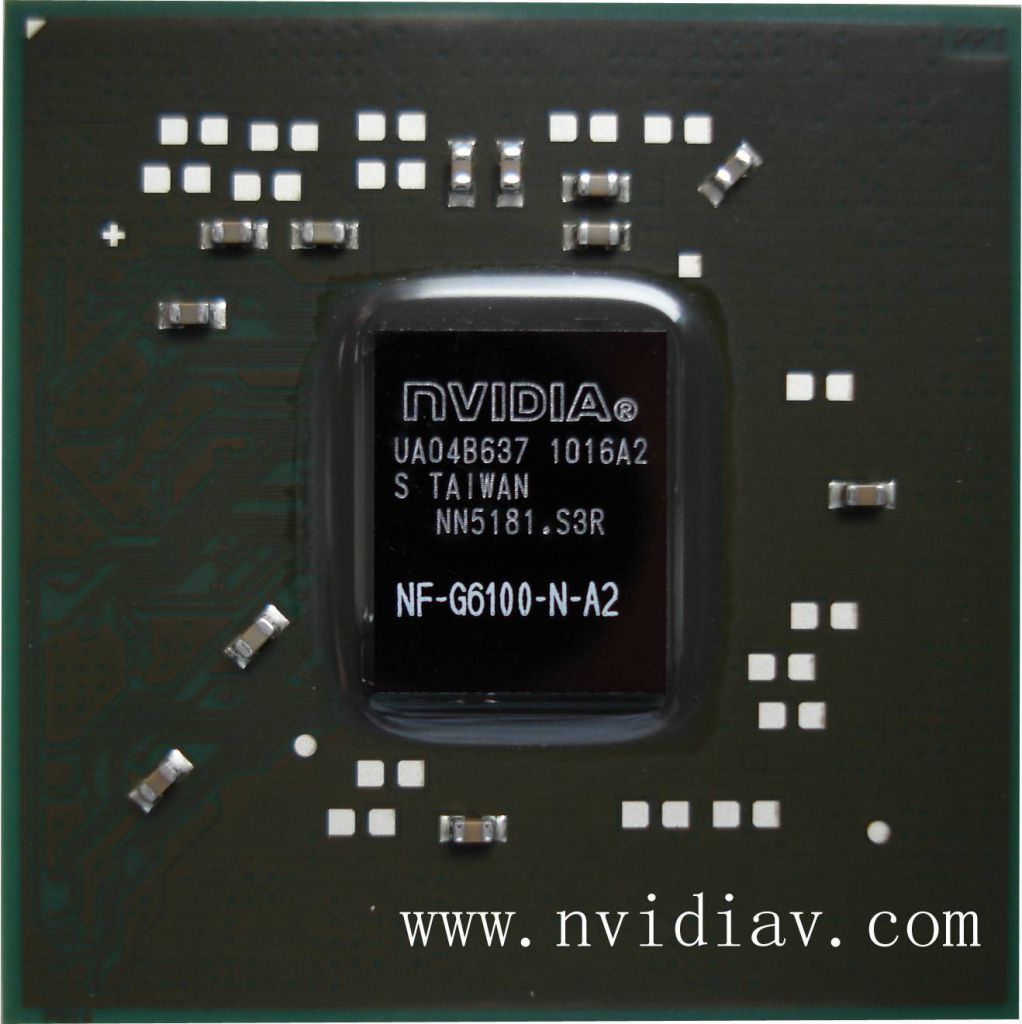 чип BGA nVidia NF-G6100-N-A2 2010+ - фото фото фото 0