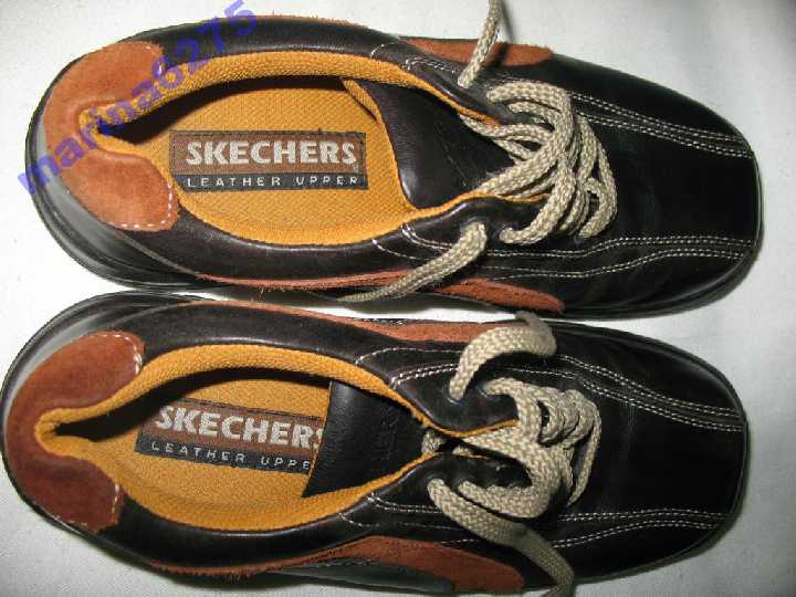 Стильные и прочные мокасины "SKECHERS", США! Нат. кожа! Оригинал! - фото фото фото 3
