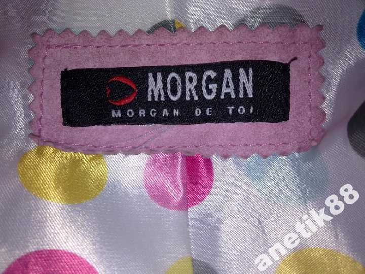 Плащ =MORGAN DE TOI= 100% нат.замша ФРАНЦИЯ! S - фото фото фото 4