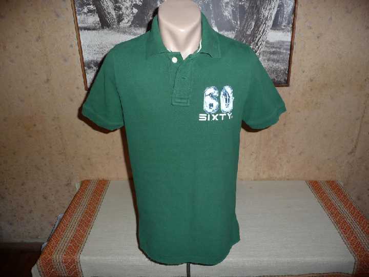 ФУТБОЛКА POLO-SIXTY.р-М ОРИГИНАЛ-100%cotton. - фото фото фото 2