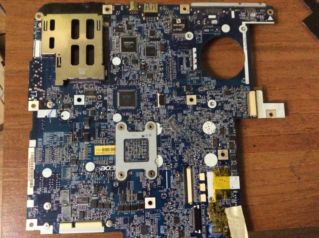 Материнская плата от Acer 5520 + Процессор Athlon X2 - фото фото фото 1