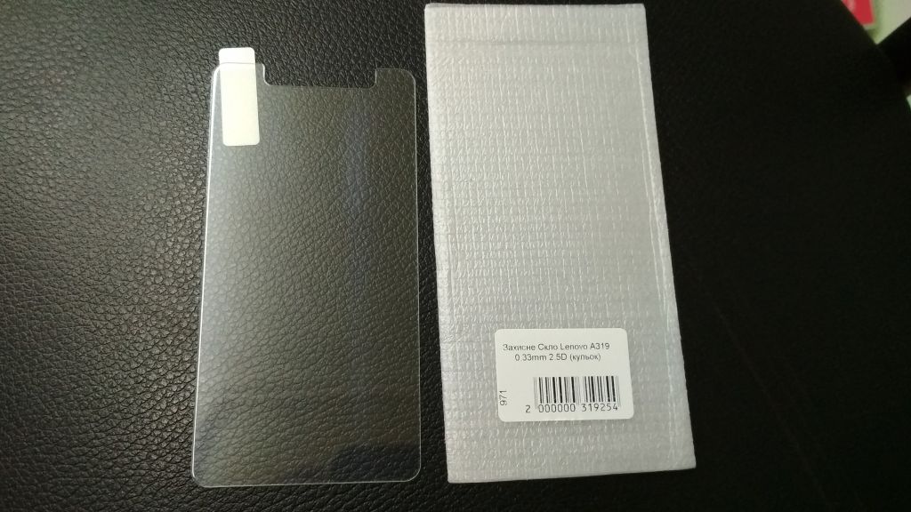 Защитное стекло для Lenovo A319 2.5D 9H - фото фото фото 0