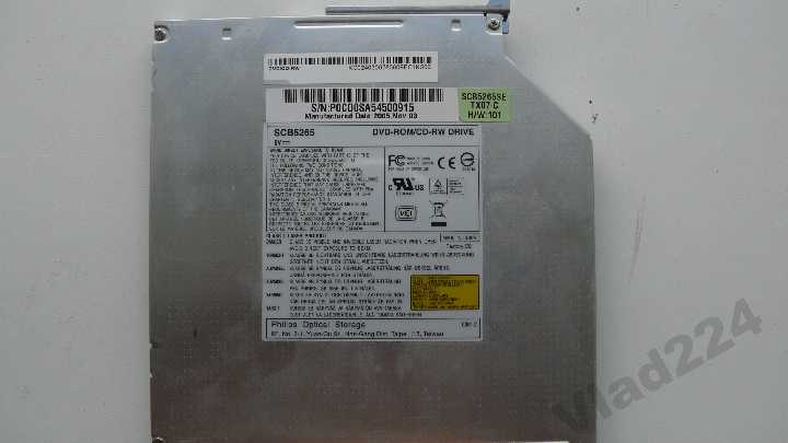 Привод DVD-ROM/CD-RW для ноутбука - фото фото фото 0