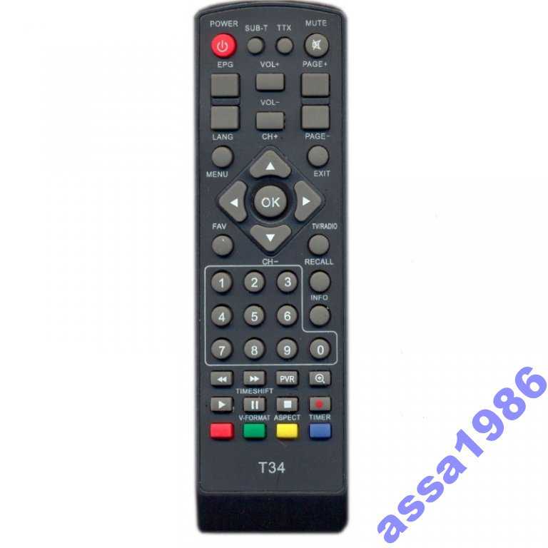 Пульт  DVB-T2  World Vision T34/T34A/T34i - фото фото фото 0
