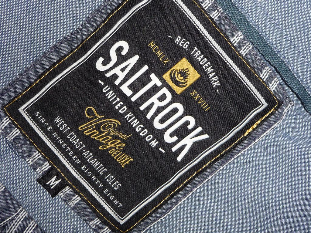 Рубашка летняя "SALTROCK".р-M.Оригинал.100%cotton. - фото фото фото 0