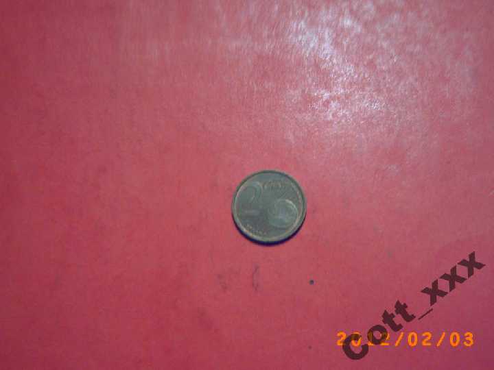 2 евро центы  2002г.  а - фото фото фото 0