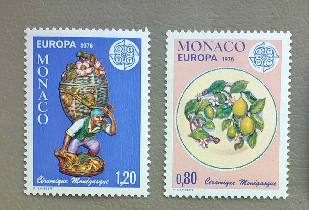 Монако Флора Цветы 1976 - фото фото фото 0