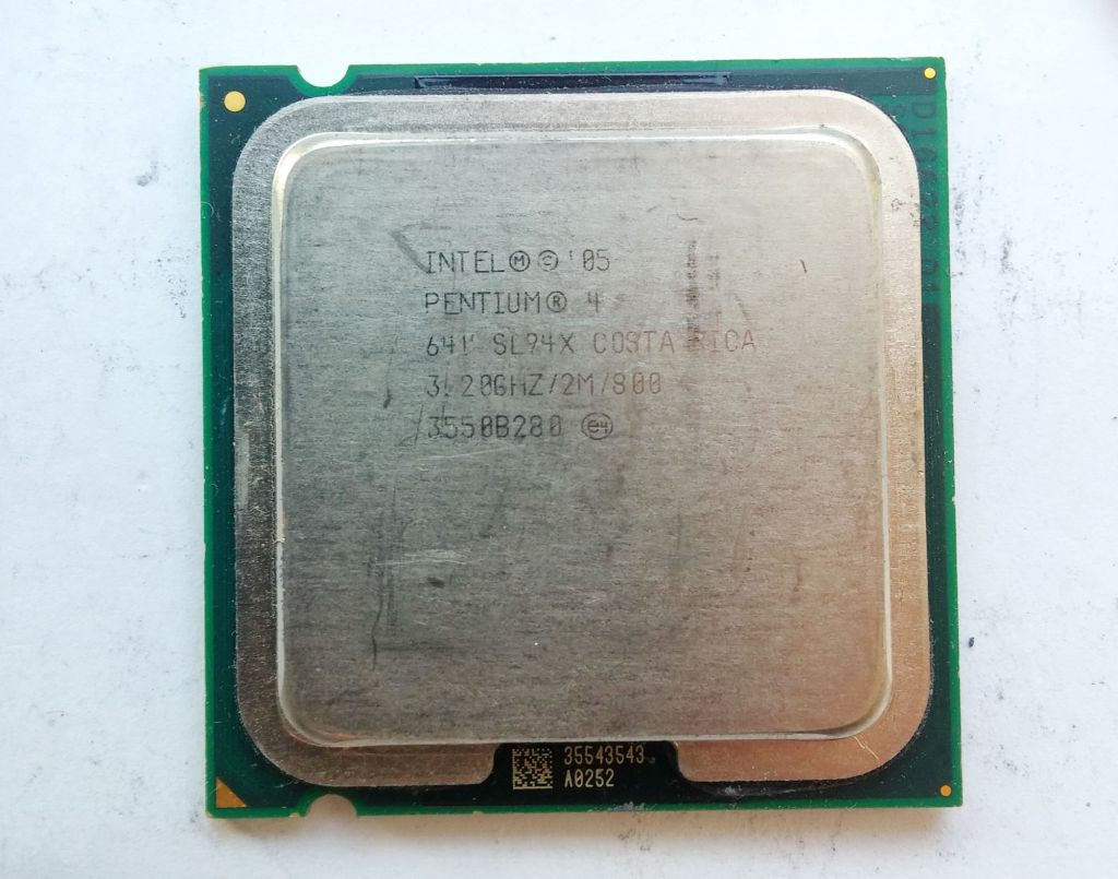 2х ядерный процессор Pentium® 4 HT SL7Z8 3.20GHz/2M/800  LGA775 Вживане - фото фото фото 3