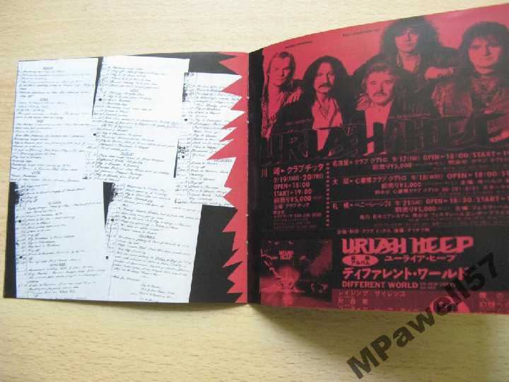 CD Uriah Heep. Different World. 1991/1998. - фото фото фото 5