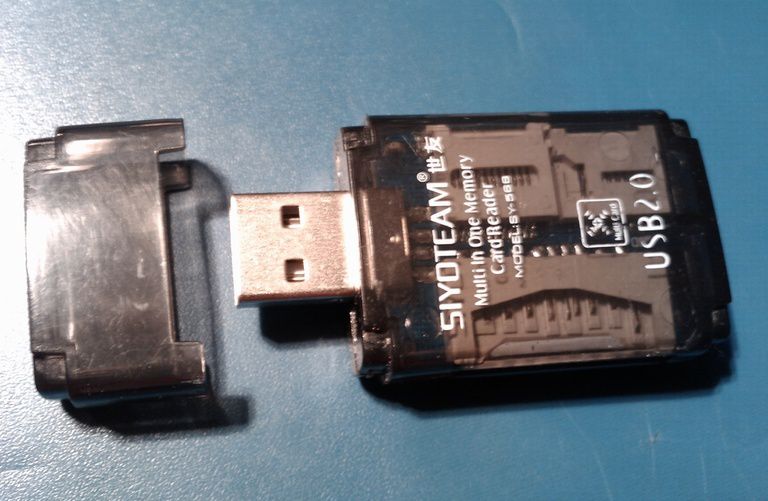 Универсальный кардридер 4 IN 1; USB 2.0; MMC, microSD, miniSD, M2 - фото фото фото 2