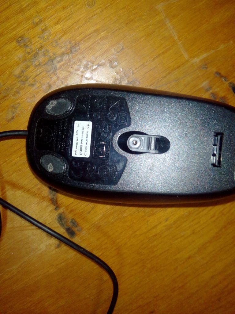 Оптическая мышь Logitech/HP PS/2 - фото фото фото 1