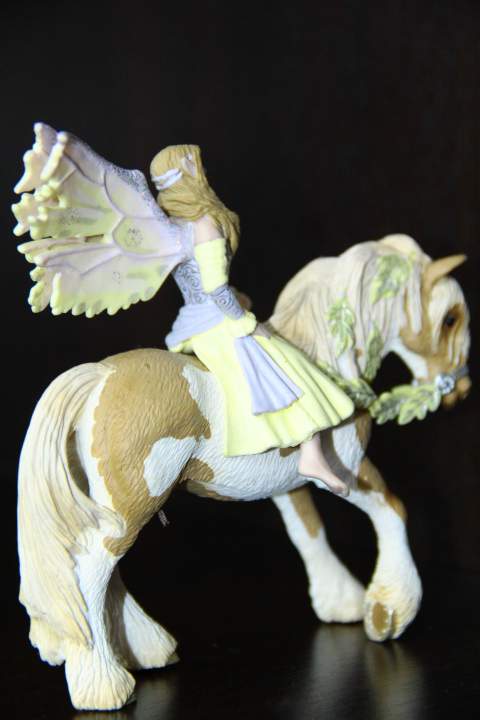 ФЕЯ на коне фэнтези SCHLEICH 90-100мм  ФРГ - фото фото фото 4
