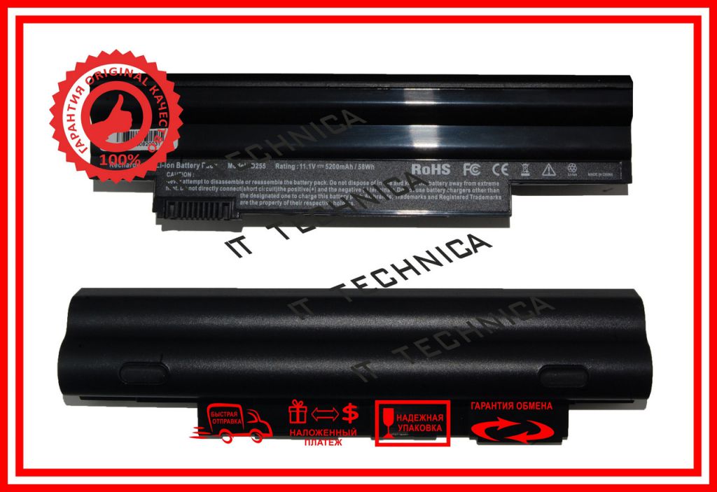 Батарея ACER 11.1V 5200mAh ACER DOT_SC/W - фото фото фото 1