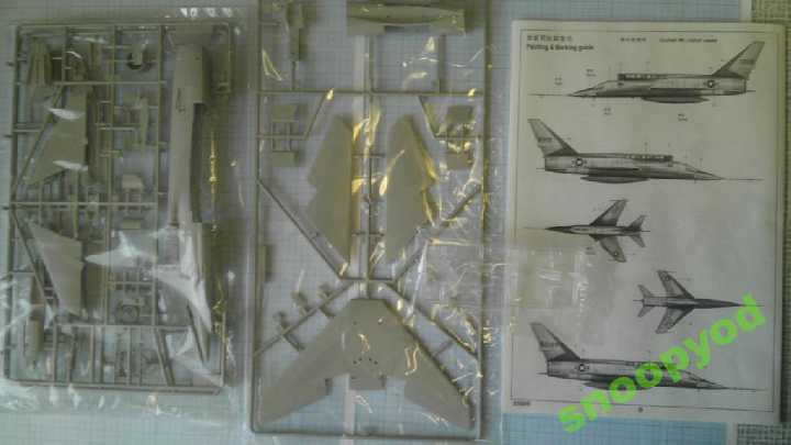 Сборная модель Trumpeter F-107A Ultra Sabre 1:72 - фото фото фото 1