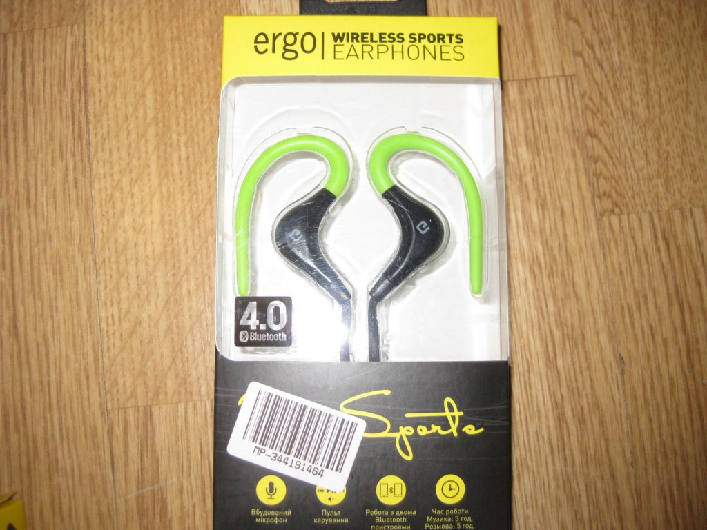 Наушники Bluetooth гарнитура Ergo BT-890    (BT-890GR) - фото фото фото 2