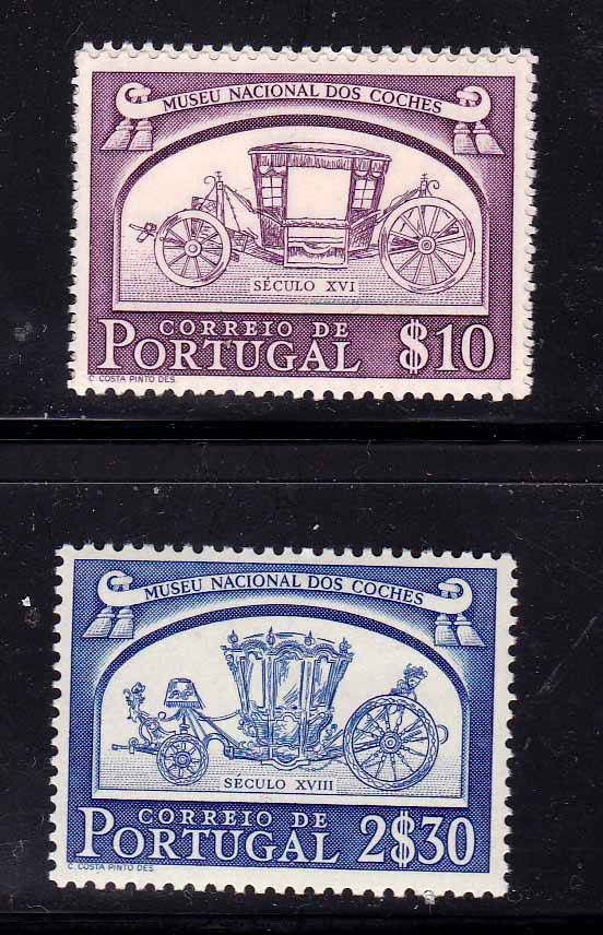 ZM Португалия 1952 г MNH - карета - фото фото фото 0