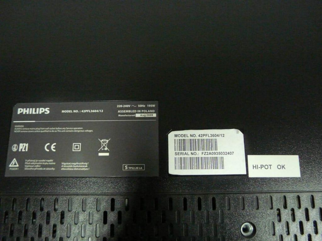 Запчасти к телевизору Philips 42PFL3604 12 (разбита матрица) - фото фото фото 0