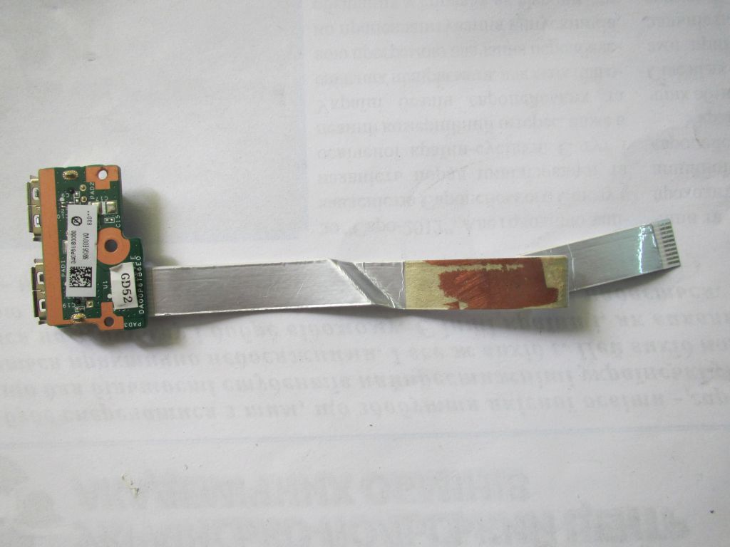 Плата USB ноутбука HP Compaq CQ61      (DA00P6TB6E0) - фото фото фото 1