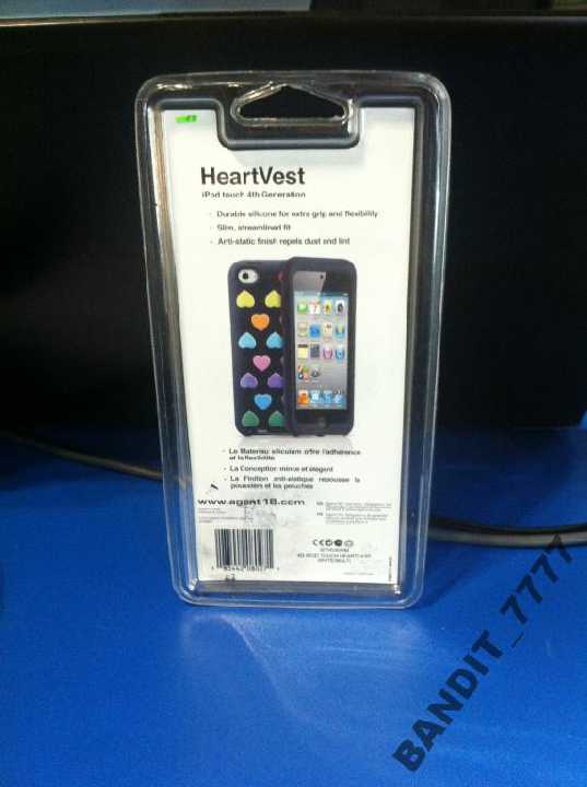 Чехол iPod Touch 4th-Agent18 Heart Vest Silicone - фото фото фото 4