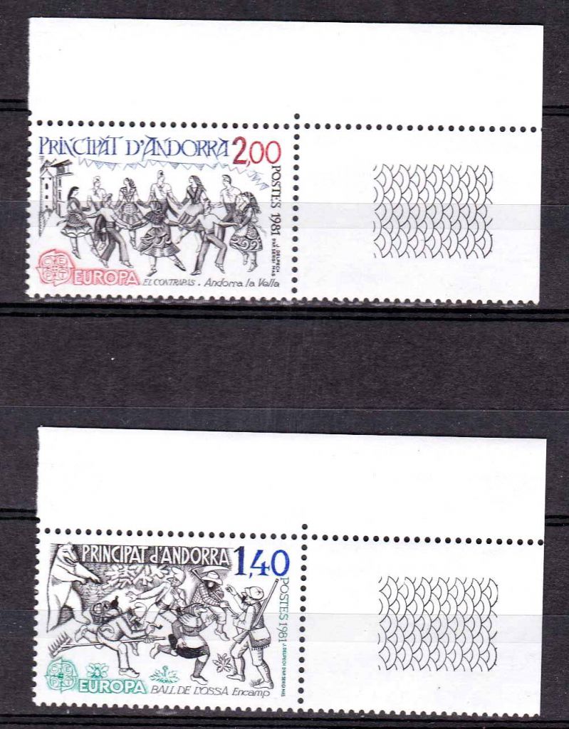 Андорра  1981 г  MNH - фото фото фото 0