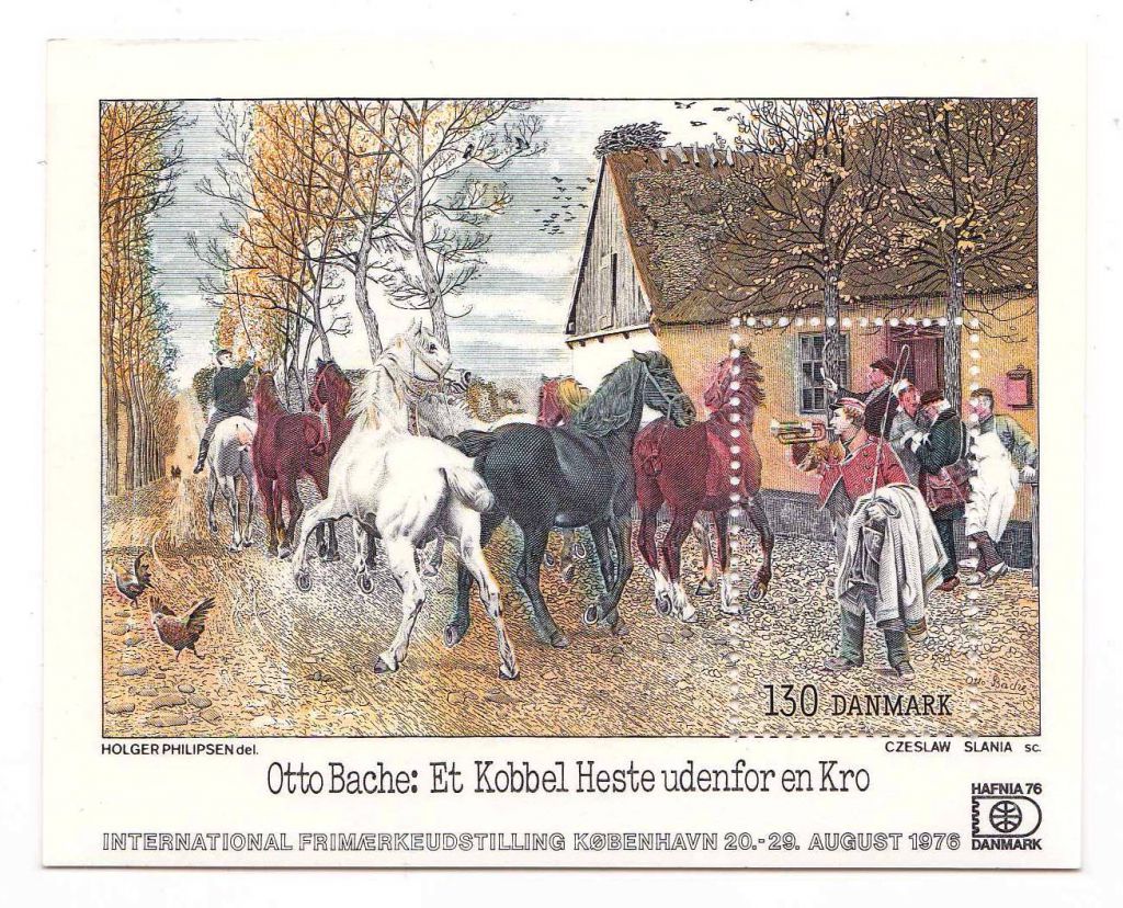 ZM Дания  1976 г  MNH - блок - фото фото фото 0