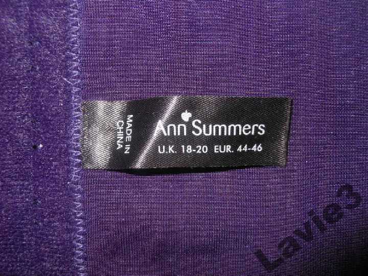 AnnSummers! Нарядный вечерний корсет ВЕЛЮР НОВЫЙ 18/XL - фото фото фото 5