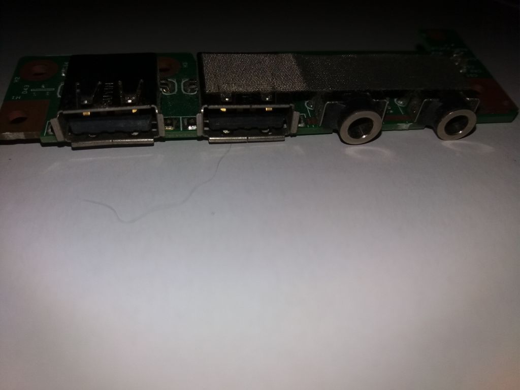Плата разъёмов USB AUDIO звук HP EliteBook8530P 8530W 8530 - фото фото фото 2