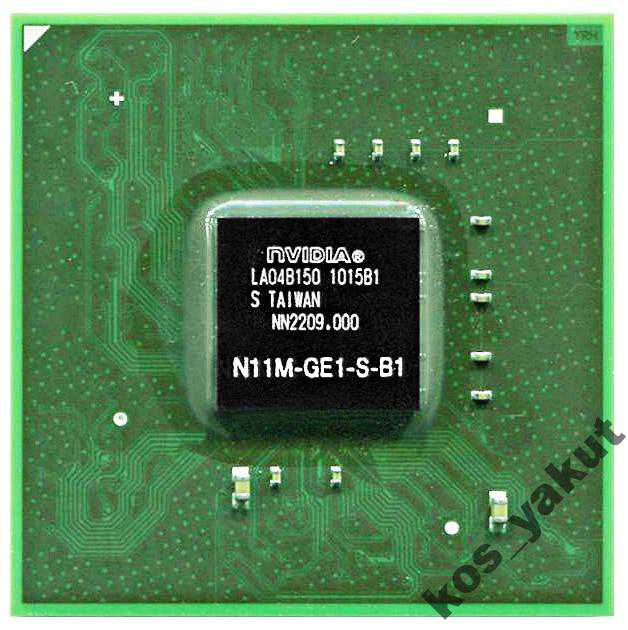 чип BGA nVidia GeForce G310M (N11M-GE1-S-B1) 2012+ - фото фото фото 0