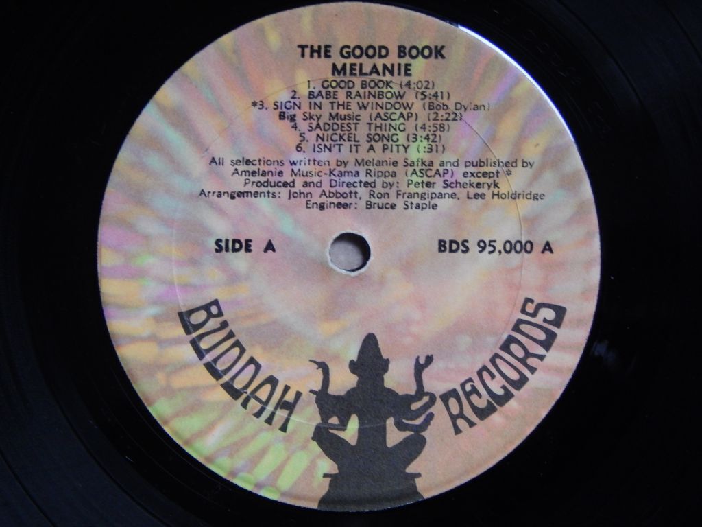 Melanie ‎– The Good Book  (Buddah Records ‎– BDS 95000, US) EX/EX - фото фото фото 4
