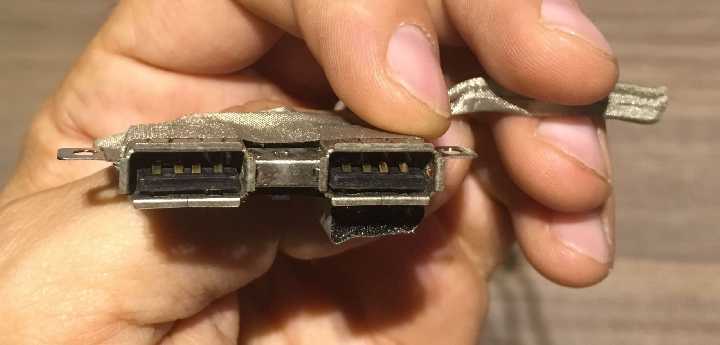 USB разъемы Asus K50AF K50AB p/n:14g140279010 - фото фото фото 2