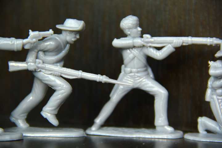солдаты конфедерации Юга США Armies in Plastic 54мм - фото фото фото 5