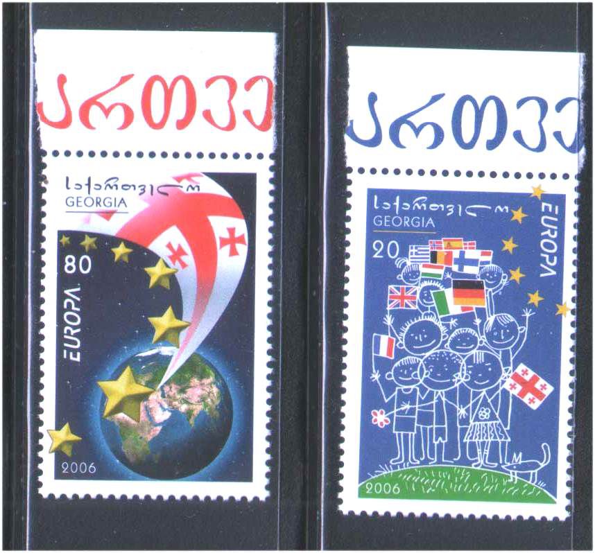 Космос . Грузия  2006 г  MNH - - фото фото фото 0