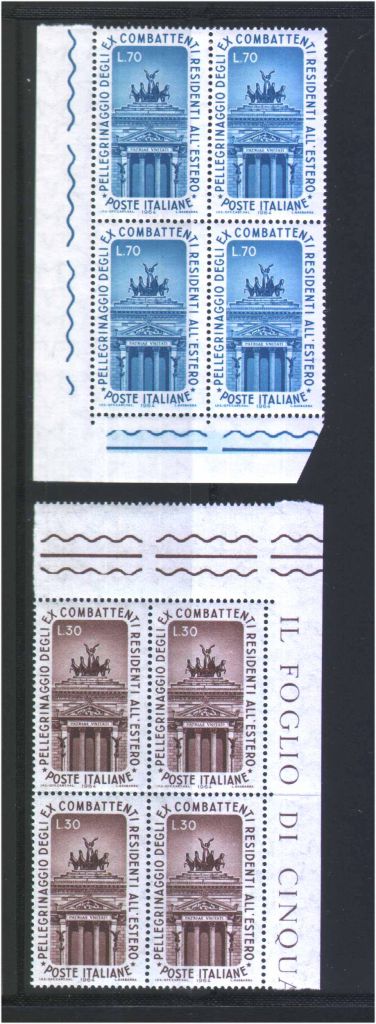 ZM Италия 1964 г MNH квартблоки - фото фото фото 0