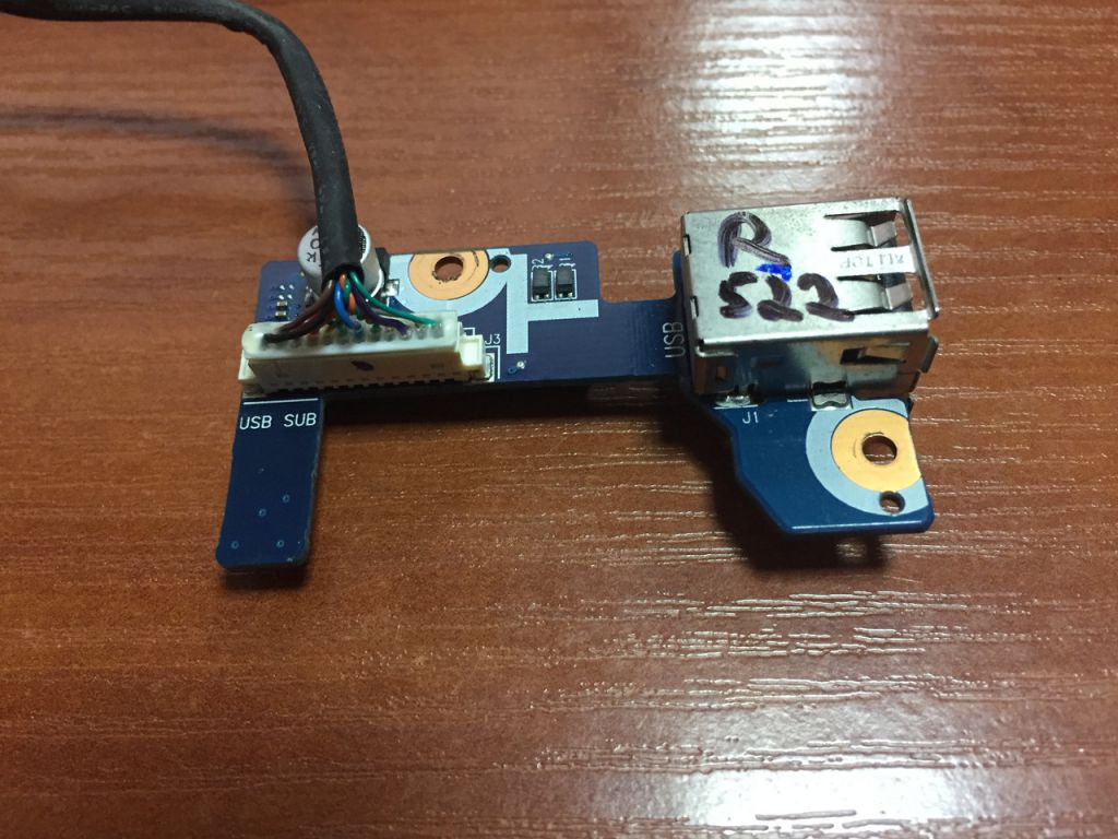 Samsung R522 плата USB + кнопка ВКЛ - фото фото фото 1