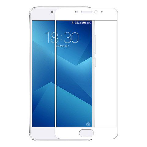 Защитное стекло Meizu M5 Note M3e Full Glass полное 0,3мм бел - фото фото фото 1