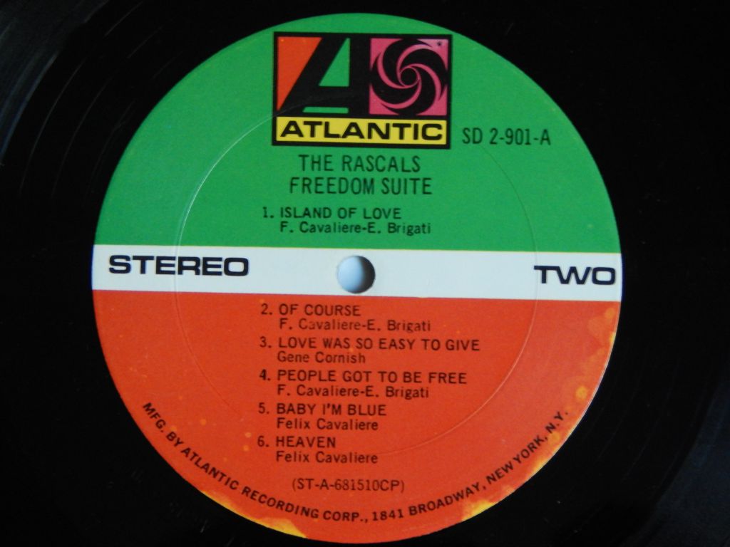 The Rascals ‎– Freedom Suite  (Atlantic ‎– SD 2-901, USA) EX/EX/EX - фото фото фото 4