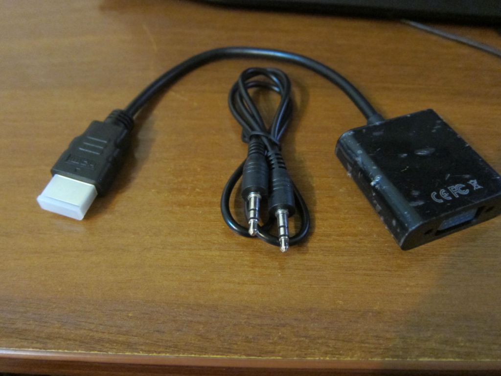 Конвертер  HDMI  в VGA + звук - фото фото фото 3