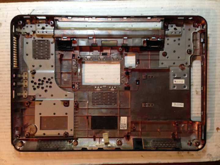 нижняя часть корыто  Dell M5010  N5010 - фото фото фото 2