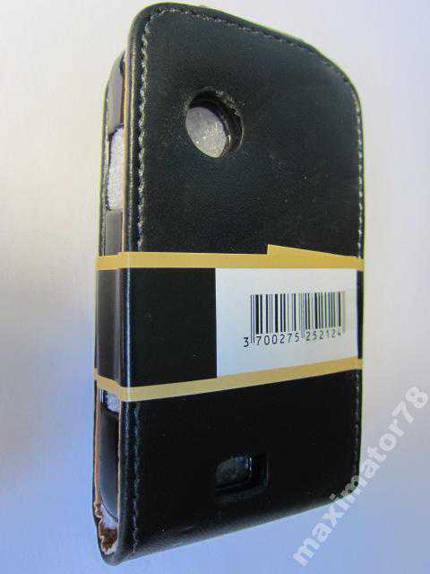 ЧЕХОЛ-КНИЖКА CHIC CASE SAMSUNG E2652    ЧЕРНЫЙ МАТ - фото фото фото 1