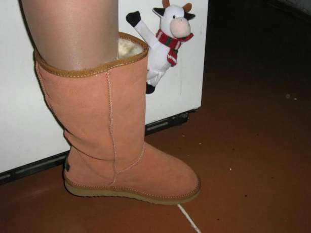 Угги UGG кожа нат .замш 35-37рр. - фото фото фото 4