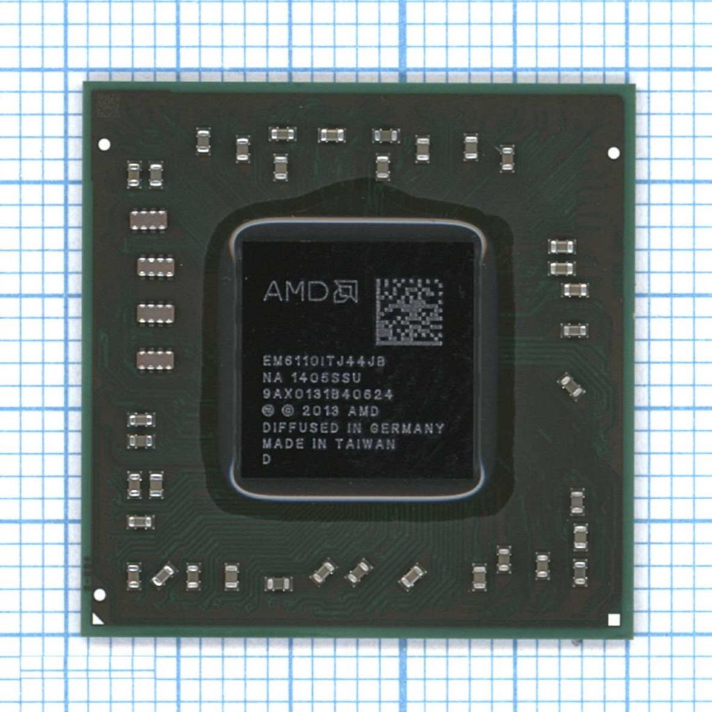 чип BGA AMD mobile APU Quad Core E2-6110 (EM6110ITJ44JB) +2015 - фото фото фото 0
