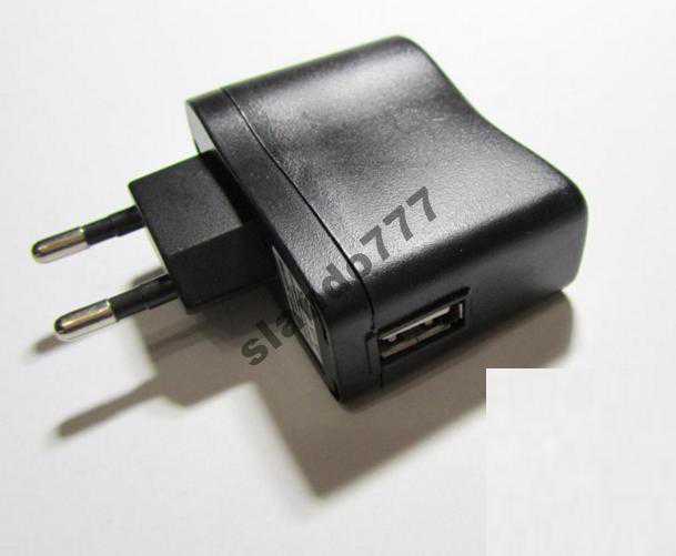 Адаптер, блок питание с 220 на USB, 500mAh зарядка - фото фото фото 0