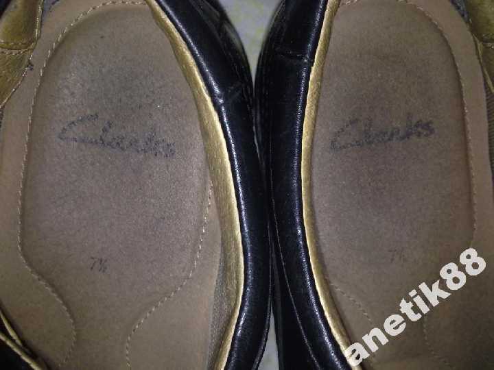МОКАСИНЫ = CLARKS = 100%нат.кожа 41,5-42 р.ВЬЕТНАМ - фото фото фото 5