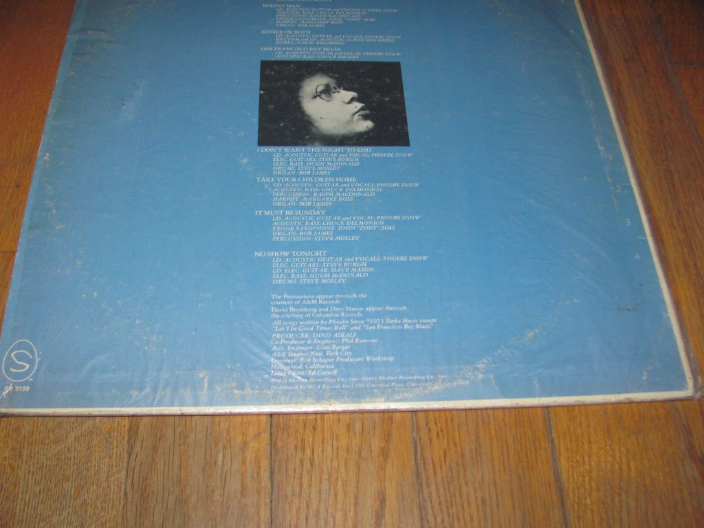 Phoebe Snow-Ex.+-США - фото фото фото 3