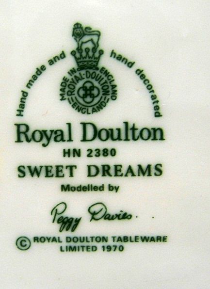 Статуэтка Sweet Dreams Фарфор Royal Doulton Англия - фото фото фото 6