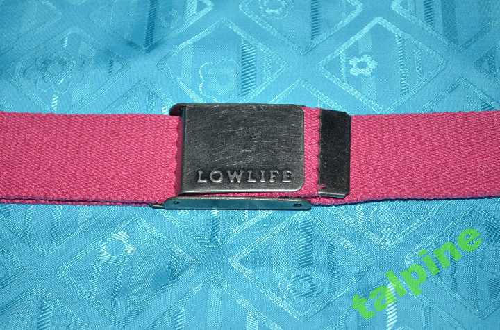 Пояс ремень брендовый *LOWLIFE* длина 125cм. ширина 4см. - фото фото фото 1