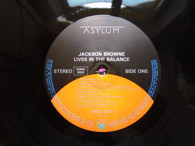 Jackson Browne ‎ Lives In The Balance  OIS - фото фото фото 2